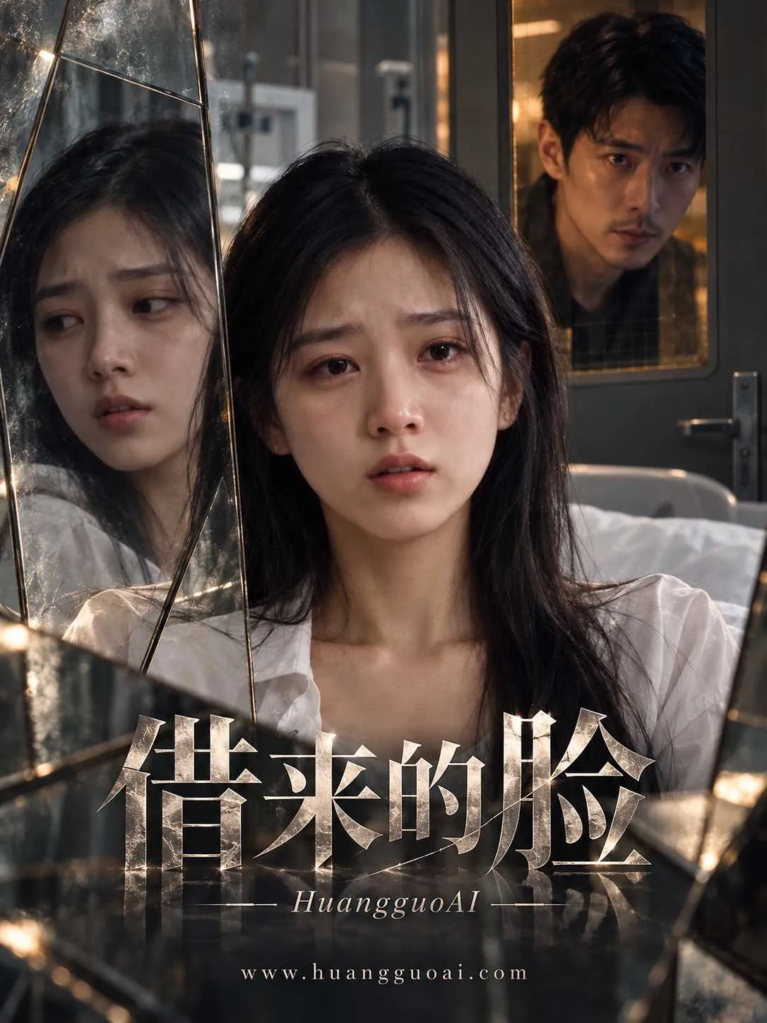 短剧《借来的脸》推荐封面